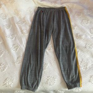 Aviator nation 5 Stripe sweatpants size XL